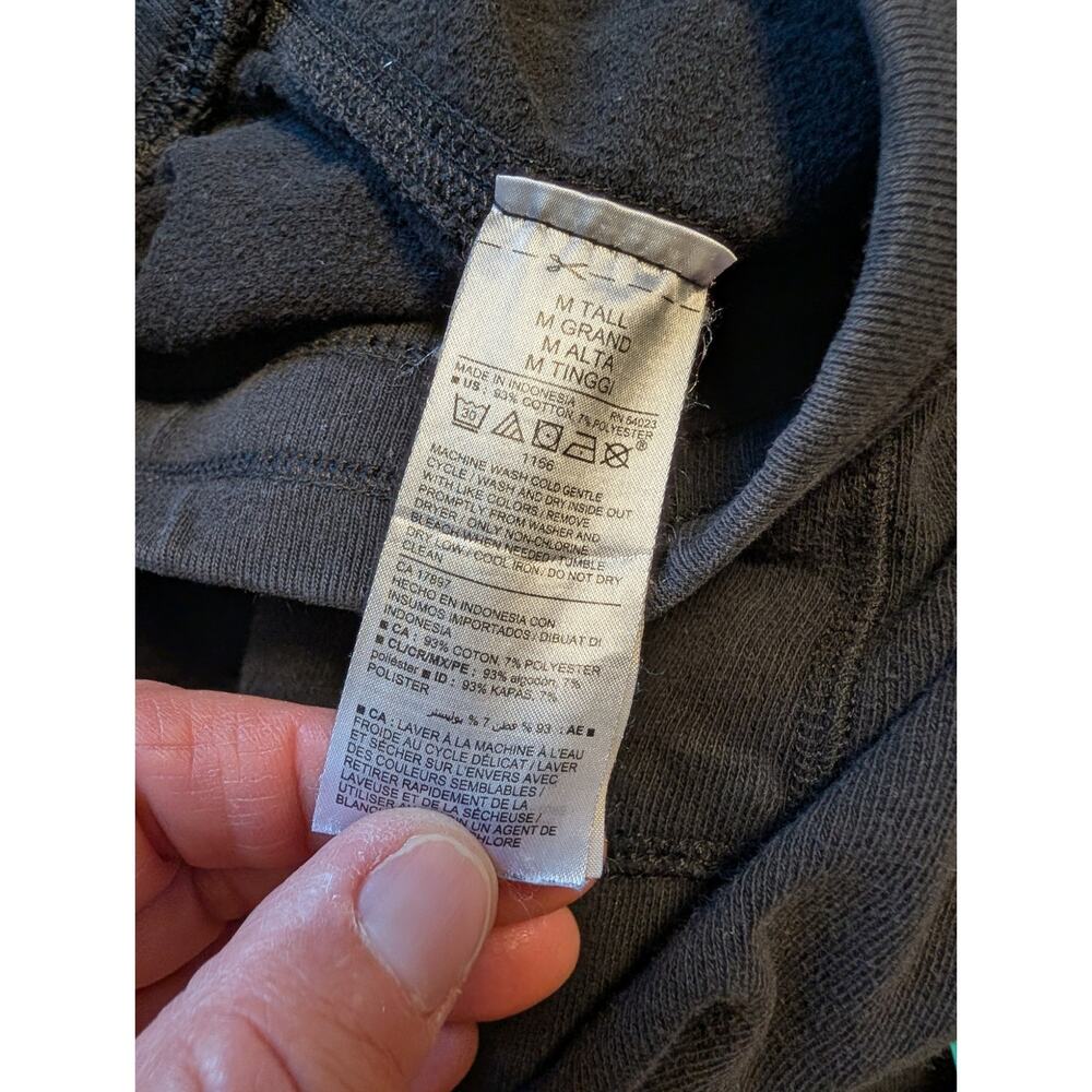 OLD NAVY Women's jogger sweatpants, size women's Medium TALL/LONG; black, - Picture 9 of 11